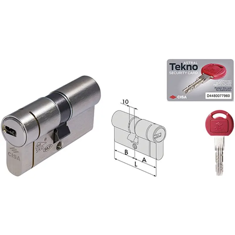 CILINDRI CISA TEKNO 28/34 0M3T1.06 Must-Have