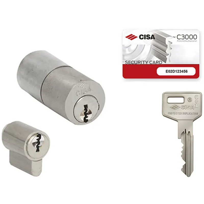 CILINDRI CISA C3000 COPPIA 0N150 Populair