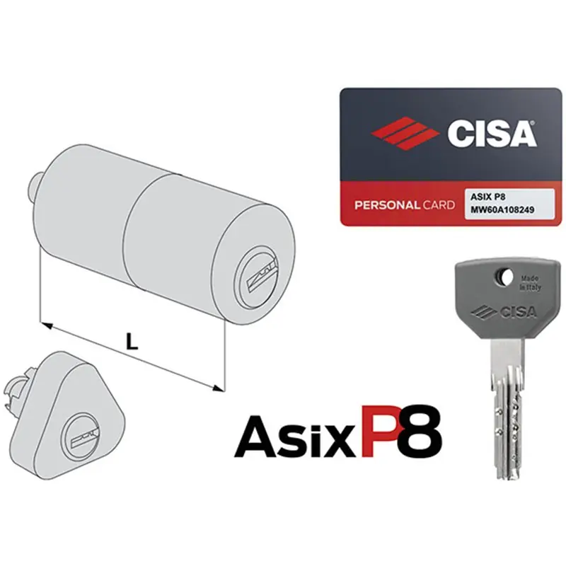 CILINDRI CISA *P8* COP. 0Q149.00 Koop Vandaag