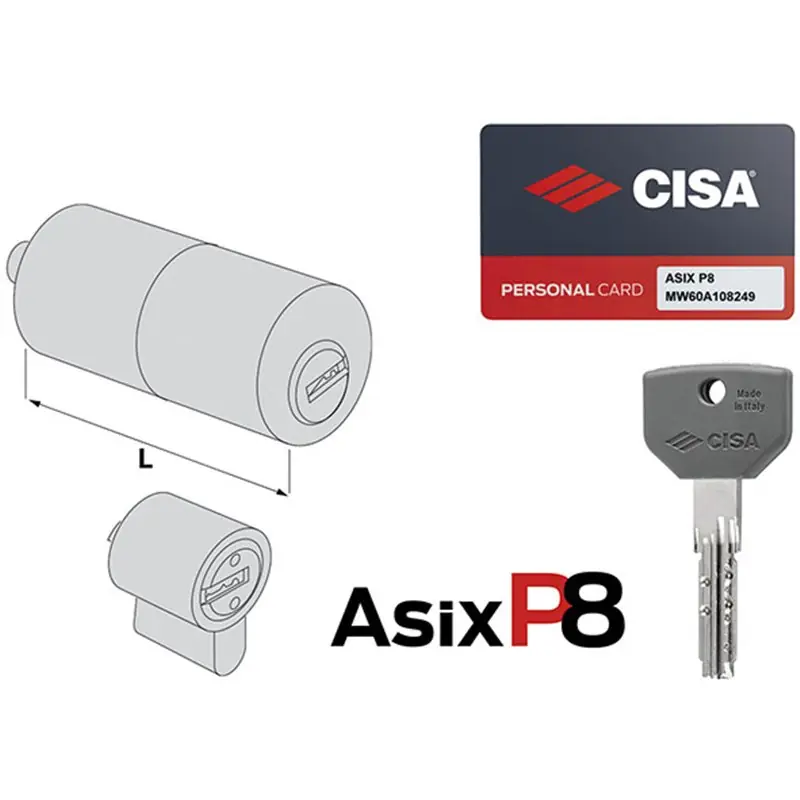 Beste Prijs CILINDRI CISA *P8* COP. 0Q150.00