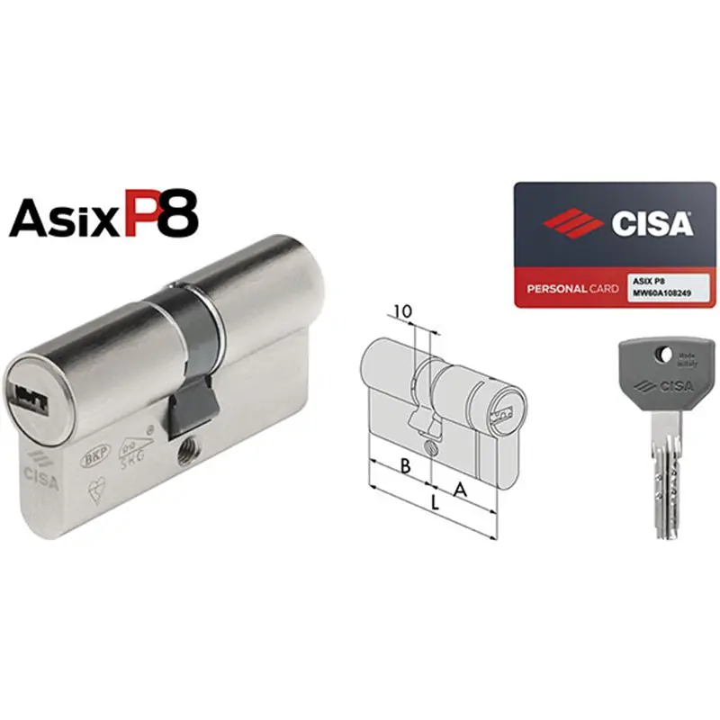 Aanbieding CILINDRI CISA *P8* 55/60 0Q311.71