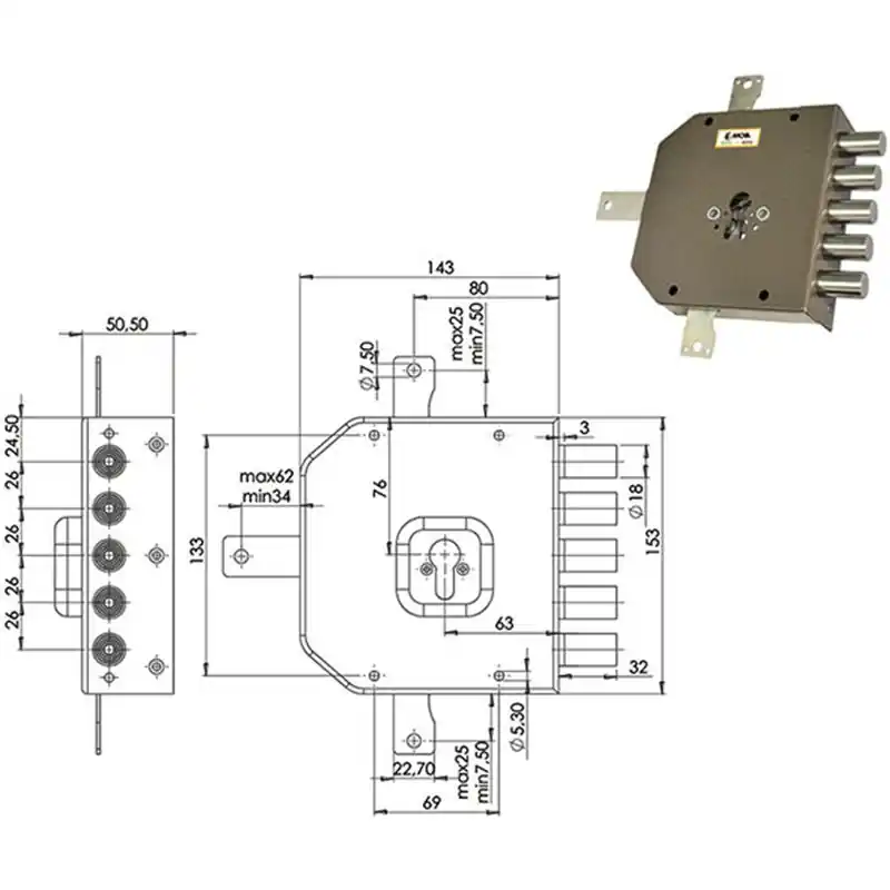 SERR.MOIA CI QUINT 5 A455SXB *A Nu Kopen