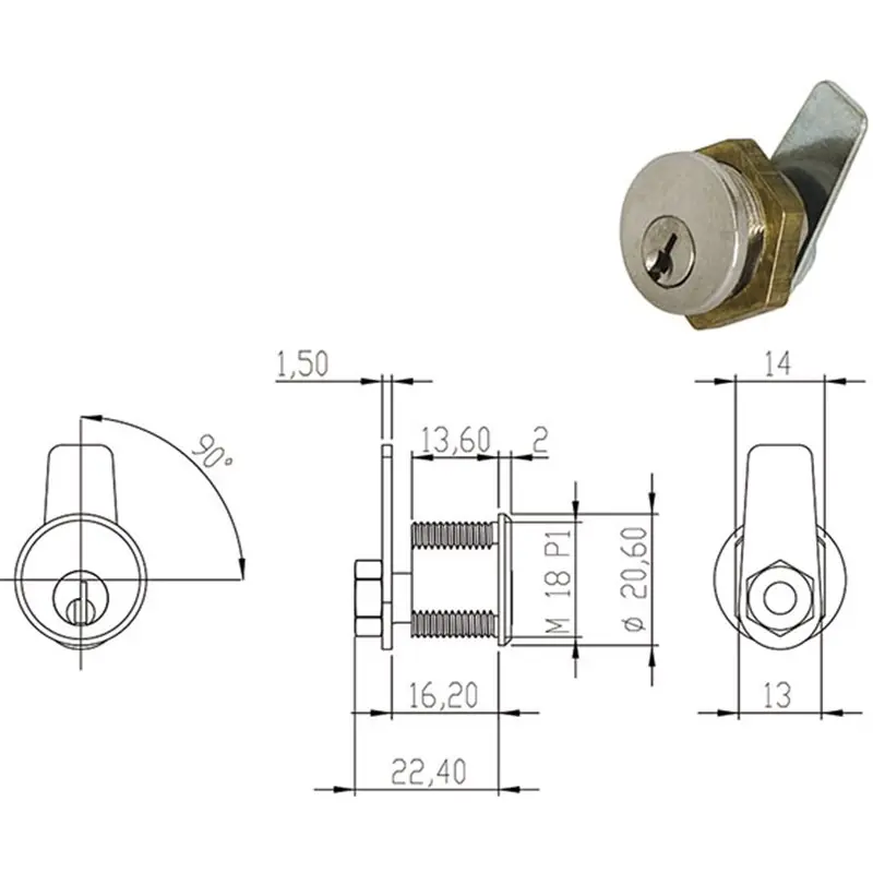 Fabrieksprijs SERR.OMR VE C.POSTA SEAT 100400 KA