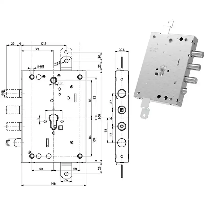 Rechtstreeks Van De Fabrikant SERR.MOTT CI 3S E73 R 82571W7F7Q