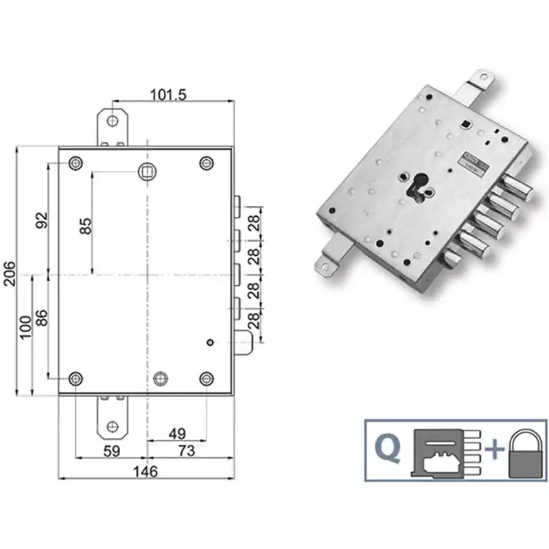Aanbieding SERR.MOTT CI 4S E73 89371DER S Q