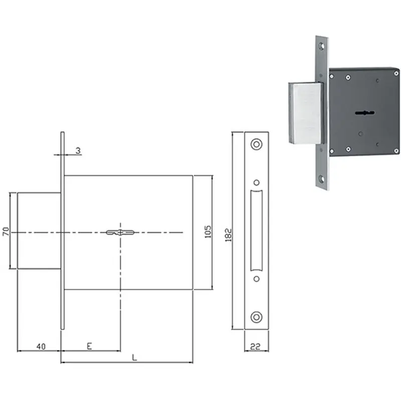 Rechtstreeks Van De Fabrikant SERR.FIAM INF.DM M4 F22 *31310050