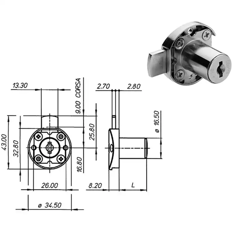 Must-Have SERR.MERONI X ANTE 2631 MM.30