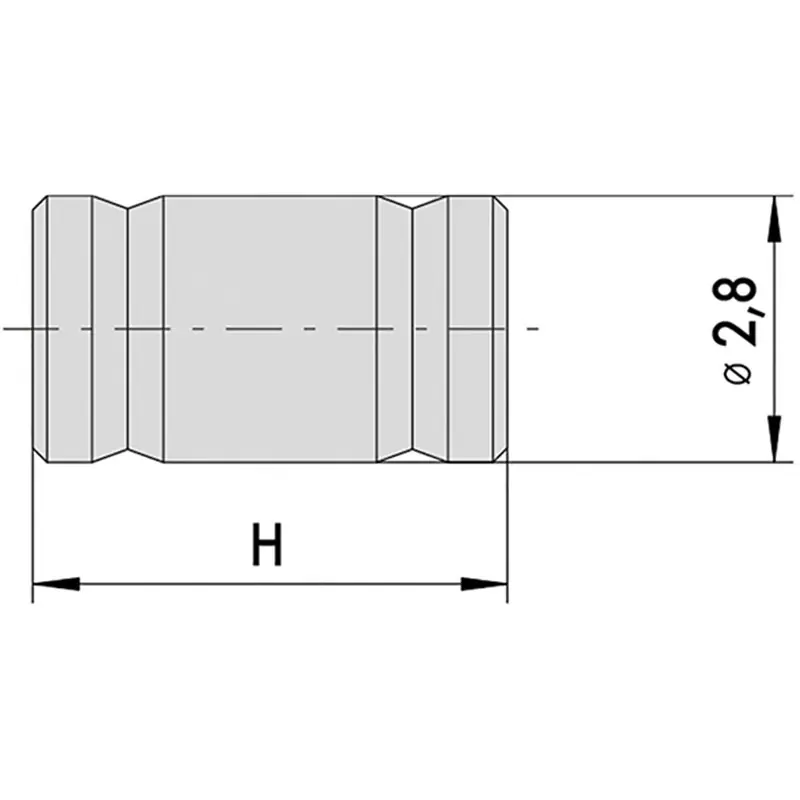Aanbieding CONTROPERNI CISA 2,8*7552.02 PZ1000