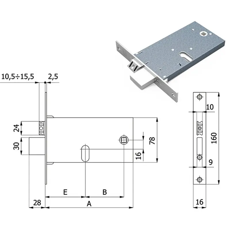 Koopje SERR.OMEC INF. CO X FASCIA E70 770
