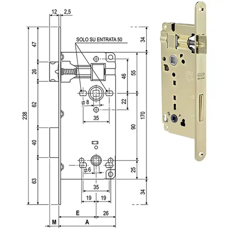 SERR.AGB PATENT GRA.WC BR 595.50.22 Betaalbaar