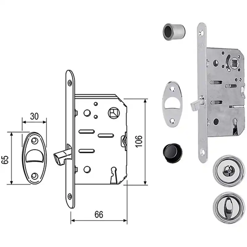 Hete Deal KIT SCIVOLA AGB WC *CR* 3934.50.34