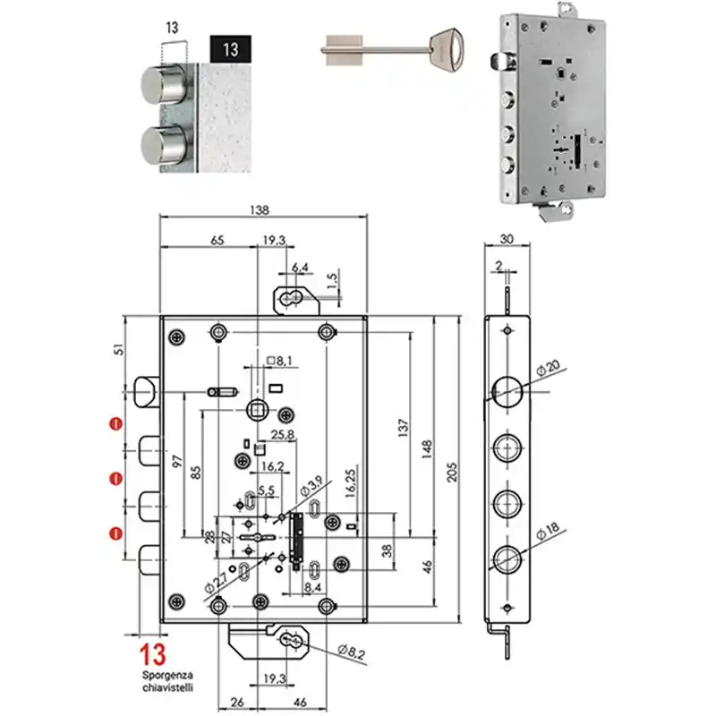 SERR.MULTLOCK MATRIX DM *C* I37 +10 Koop Vandaag