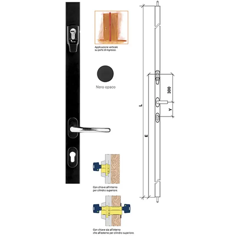 SBARRE MULTLOCK NE 2CI+MAN 2250 EMC Actieprijs