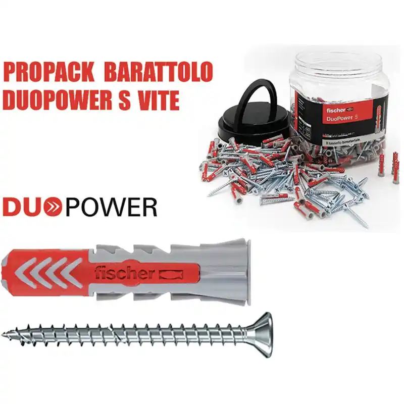 TASSELLI FISCHER DUOPOWER 5SV 300PZ, Ferramenta Utensili On Line Beste Prijs