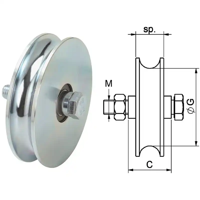 Weekendaanbieding RUOTE COMBI 405 *U* 2-CUSC. D120/20, Ferramenta Utensili On Line