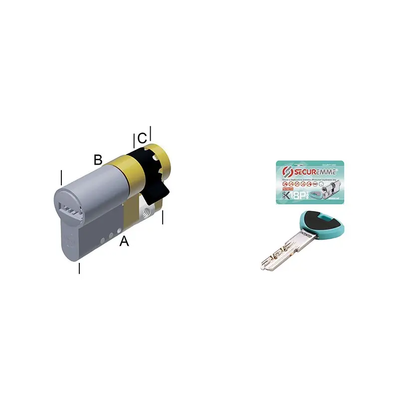 Merkproduct CILINDRI SECUREMME K18 *M* 3110, Ferramenta Utensili On Line