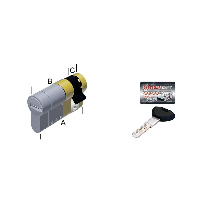 Betrouwbaar CILINDRI SECUREMME K28 *M* 3110, Ferramenta Utensili On Line