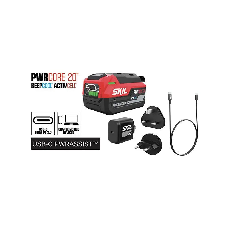 Bestseller BATTERIE SKIL USBC 20V 4,0AH 3145AA, Ferramenta Utensili On Line