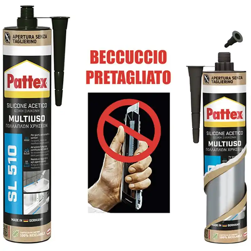 Weekendaanbieding SILICONE PATTEX SL510 MARRONE 107