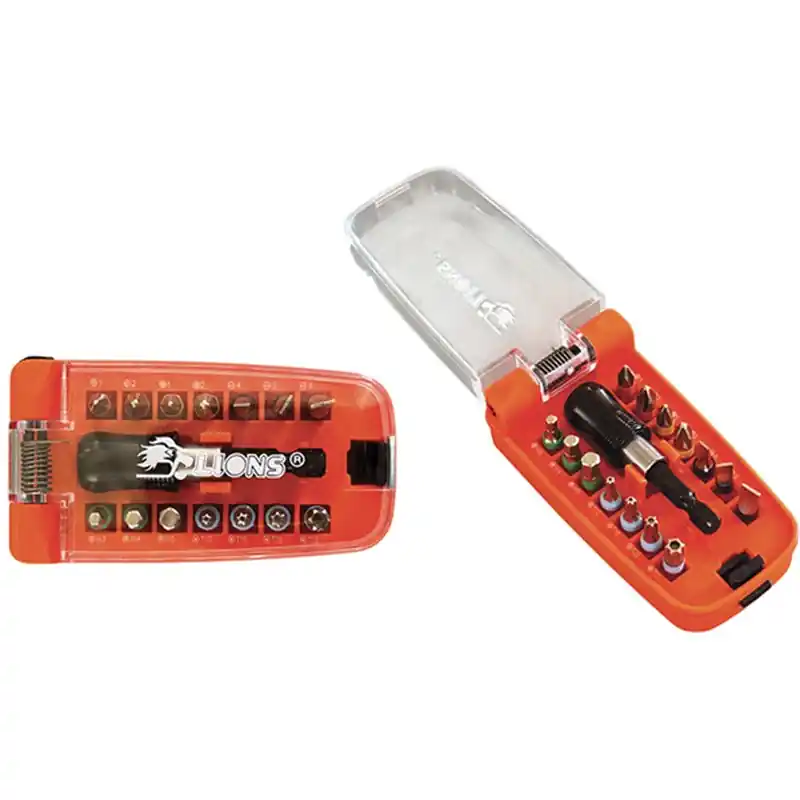 Inserti Lions 3204 – Set 15 Pezzi con Portainserti Hoge Kwaliteit