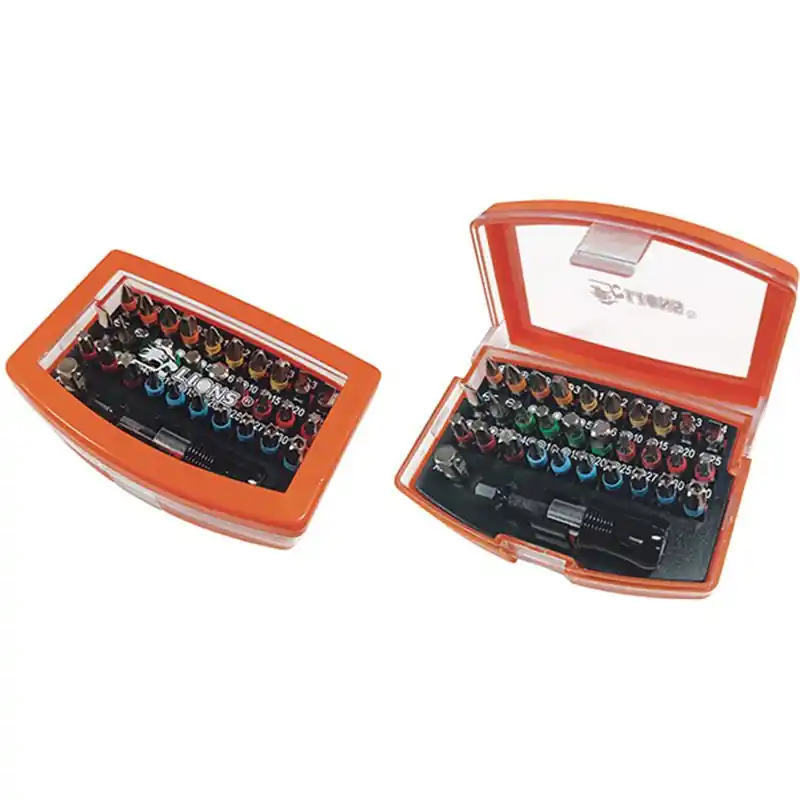 Inserti Lions 8440 – Set 32 Pezzi con Portainserti Laatste Versie