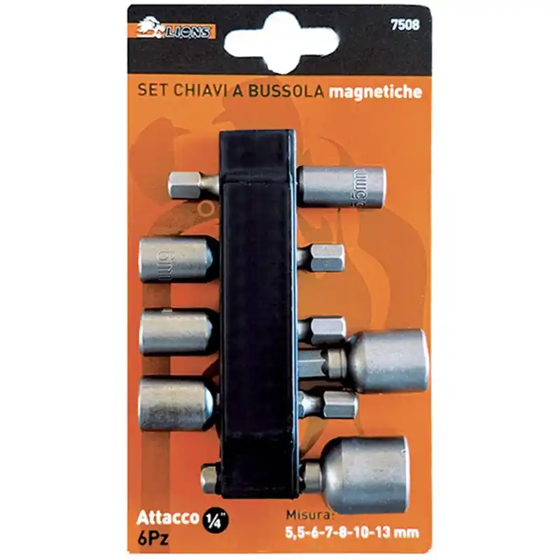 Fabrieksprijs Inserti Magnetici a Bussola Lions 7508 – Set 6 Pezzi