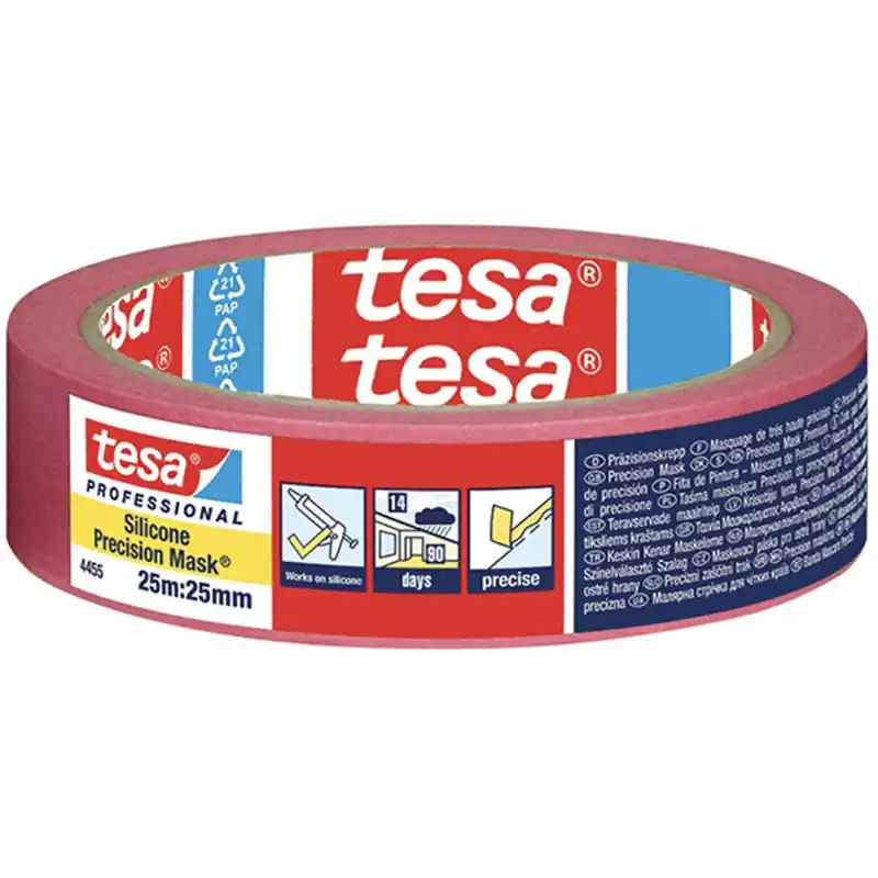 NASTRO CARTA TESA ROSSO 25MM 25MT Betaalbaar