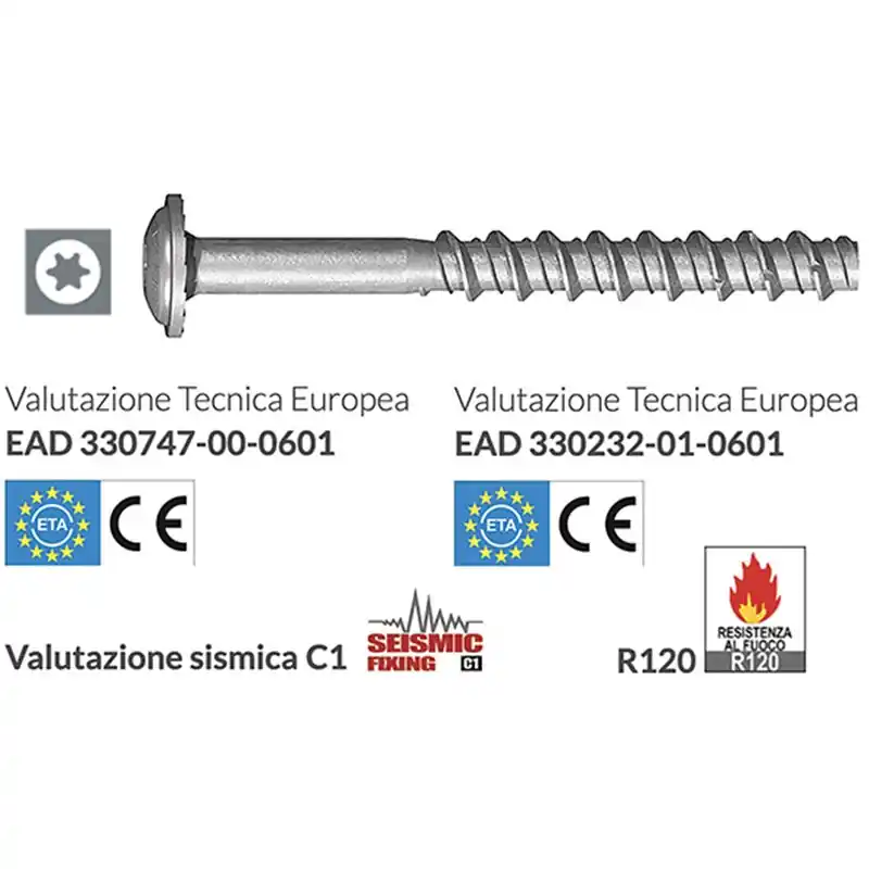 Aanbieding VITI CALCEST.TECFI HXE06 TC 8X100