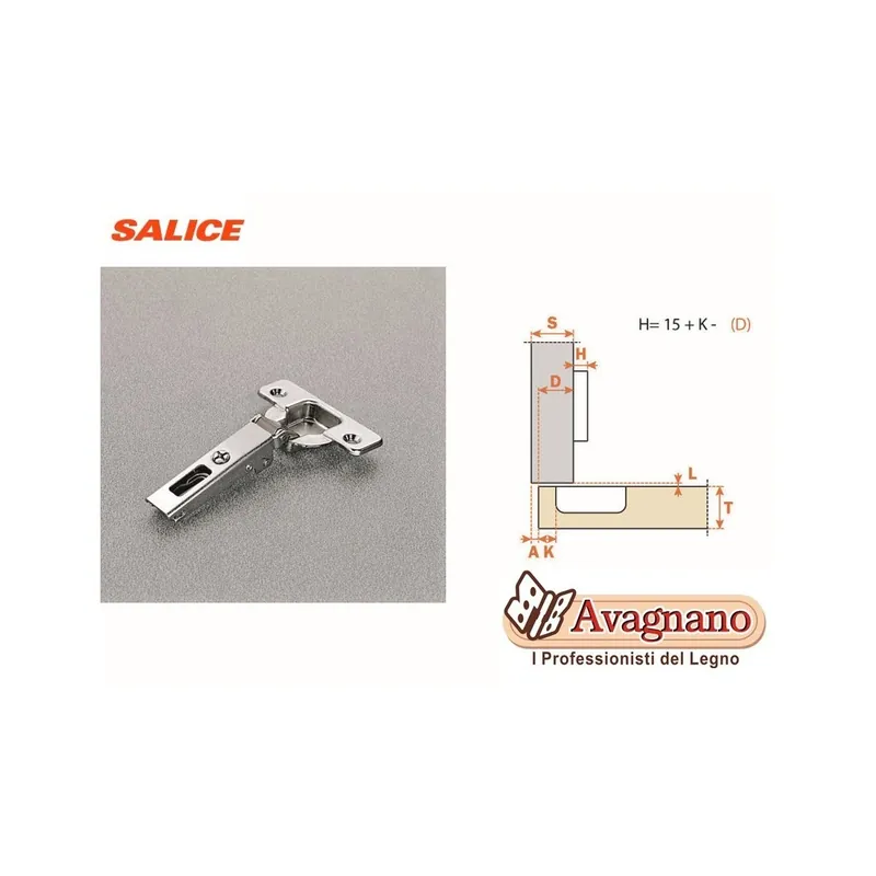 Korting CERNIERA SALICE F.35 COLLO PIANO C/PUSH