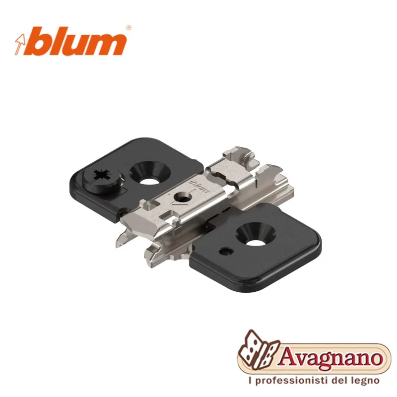 BLUM CLIP piastr. di premont., a croce, 0 mm, Acciaio, EXPANDO, RV eccentrico Koop Vandaag