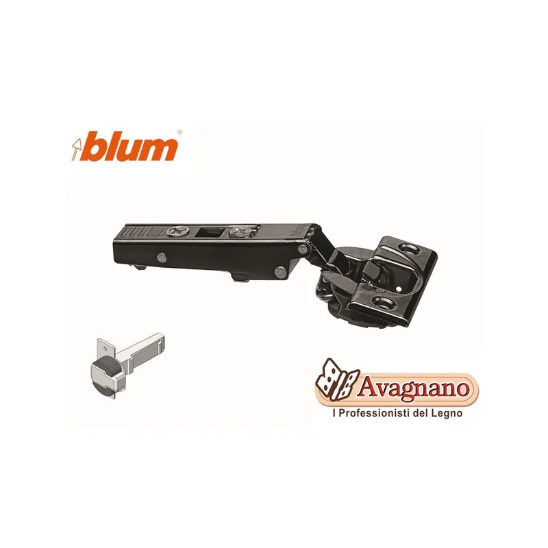 CLIP top BLUMOTION cern. stand. 110, Battuta con sormonto, fondello Da avvitare Must-Have