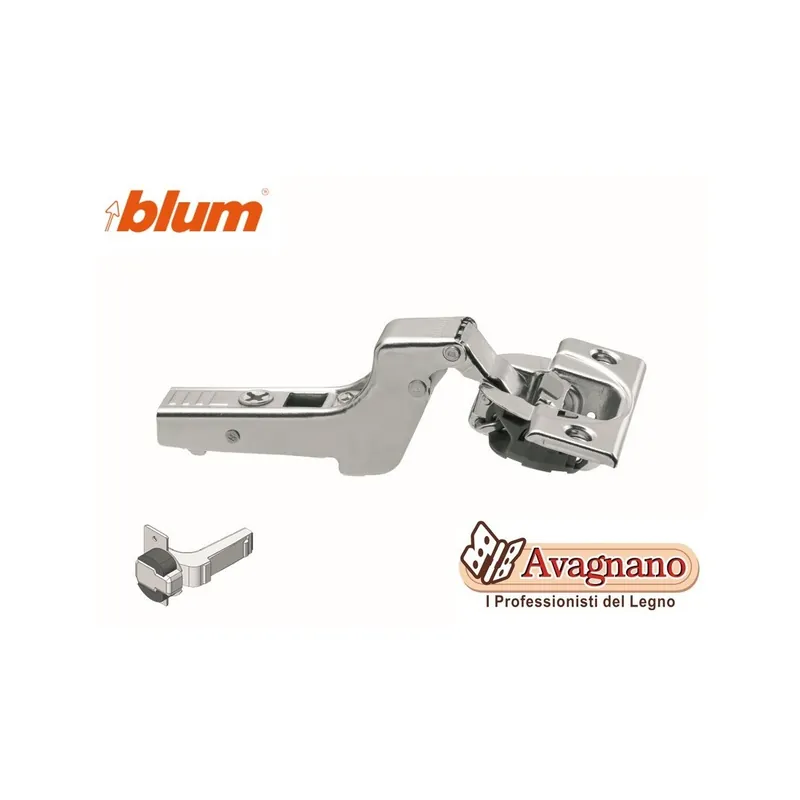 Finale Uitverkoop BLUM CLIP top BLUMOTION cern. stand. 110, Battuta interna, fondello Da avvitare