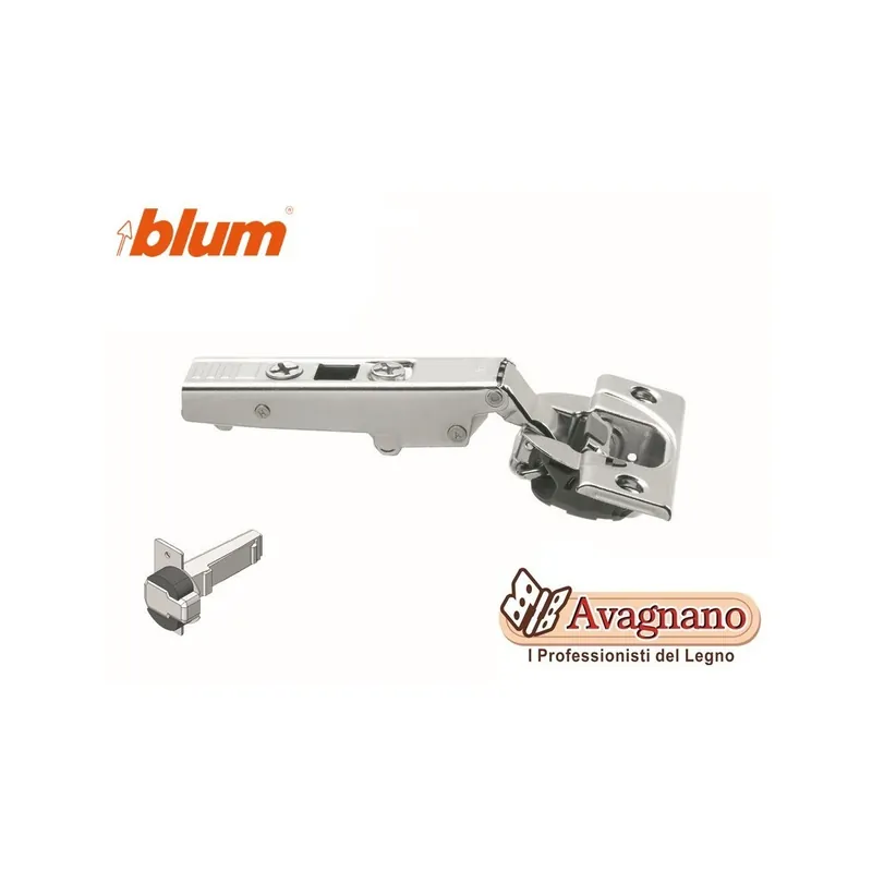 Finale Uitverkoop BLUM CLIP top BLUMOTION Cern. p. ante con profil. 95 gradi, Battuta con sormonto, fondello Da avvitare