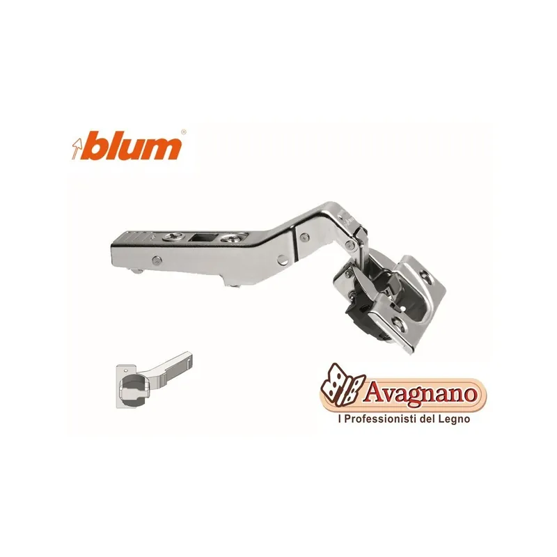 BLUM CLIP top BLUMOTION cern. ad angolo 45 gradi I, A mezza battuta, fondello Da avvitare Voordeelprijs