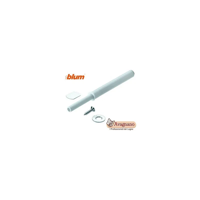 Hoge Kwaliteit BLUM TIP-ON BIANCO per ante (Set), Versione lunga, con magnete