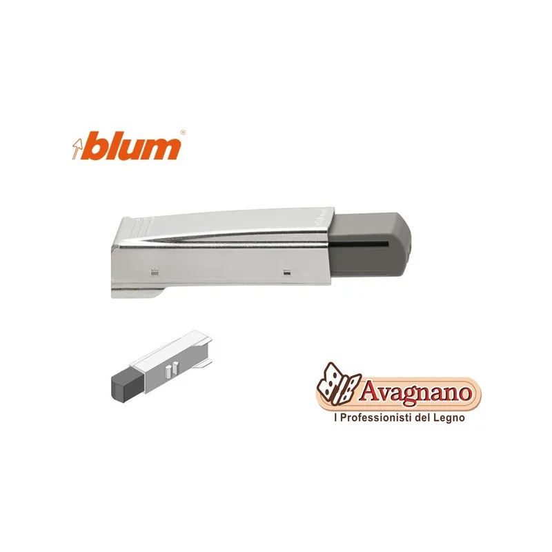 BLUM BLUMOTION da aggancio, Cerniera standard, battuta con sormonto Express Levering