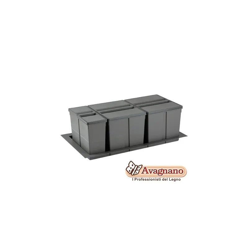 Op = Op ASRO9XLBASE900B P/RIFIUTI B900 H207+2 SECCHI 21L+1S 9LT