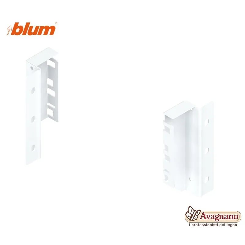 BLUM TANDEMBOX SUPPORTO SCHIENALE BIANCO, ALTEZZA K (128,5 mm) Populair