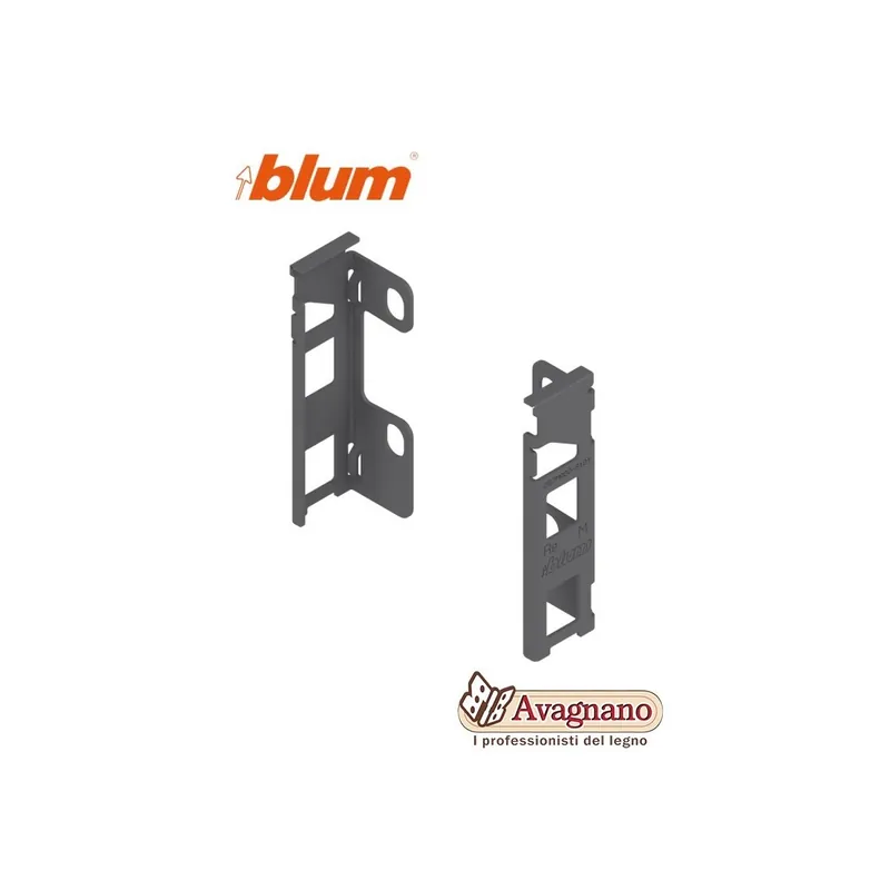 BLUM LEGRABOX SUPPORTO SCHIENALE ALTEZZA M (106mm) GRIGIO ORIONE Populair