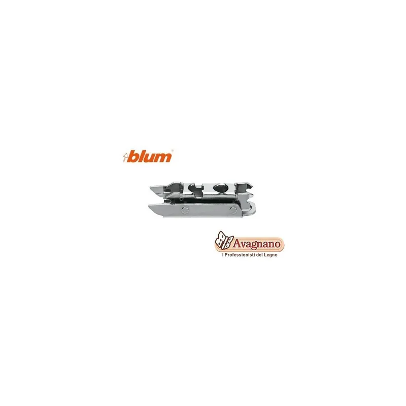Gratis Retour BLUM CLIP NIK piastr. di premont., diritta (20/32 mm), 0 mm, Acciaio, Da avvitare, RV eccentrico