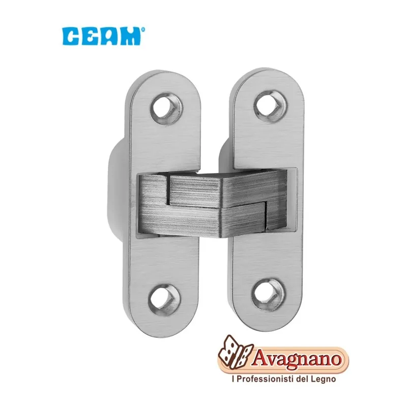 CERNIERA A SCOMPARSA PER PORTE CEAM 2010 CROMO SATINATO Laatste Versie