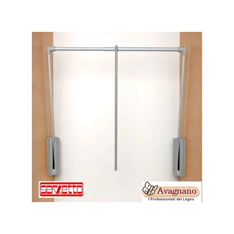 Fabrieksprijs APPENDIABITI SALISCENDI SERVETTO 3000, 77-120cm GRIGIO