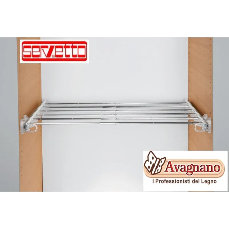Flitsaanbieding PORTAPANTALONE ESTRAIBILE SERVETTO ALLUMINIO 60-100CM