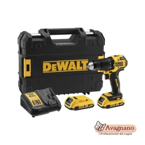 Aanbieding TRAPANO AVVITATORE DEWALT DCD709D2T 18V XR Litio 2.0Ah BRUSHLESS CON PERCUSSIONE