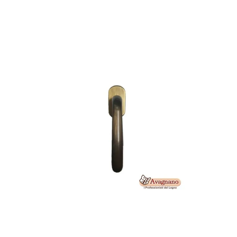 MANIGLIA D.K. GOCCIA BRONZO GRAFFIATO - MARIVA Veilige Betaling