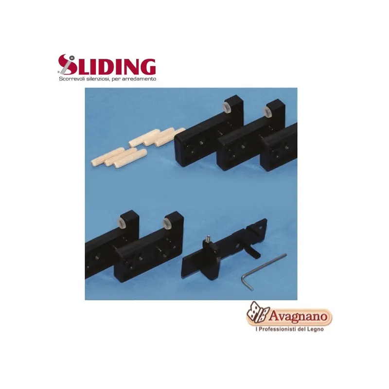 KIT ANTE A TRASCINAMENTO PER LEGNO - SLIDING Lage Kosten