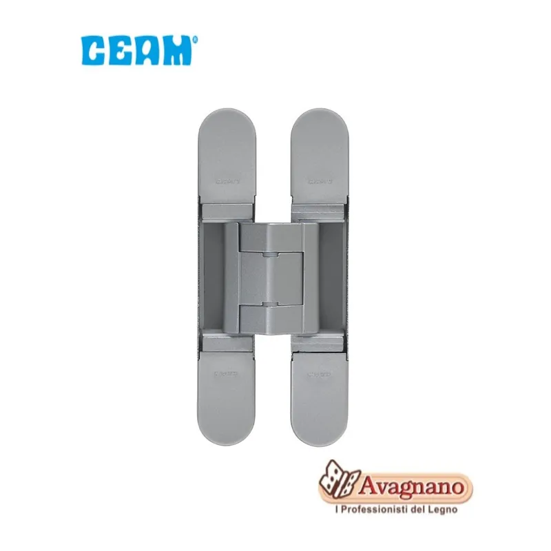 CERNIERA A SCOMPARSA PER PORTE CEAM 1430 3D ARGENTO Koopje