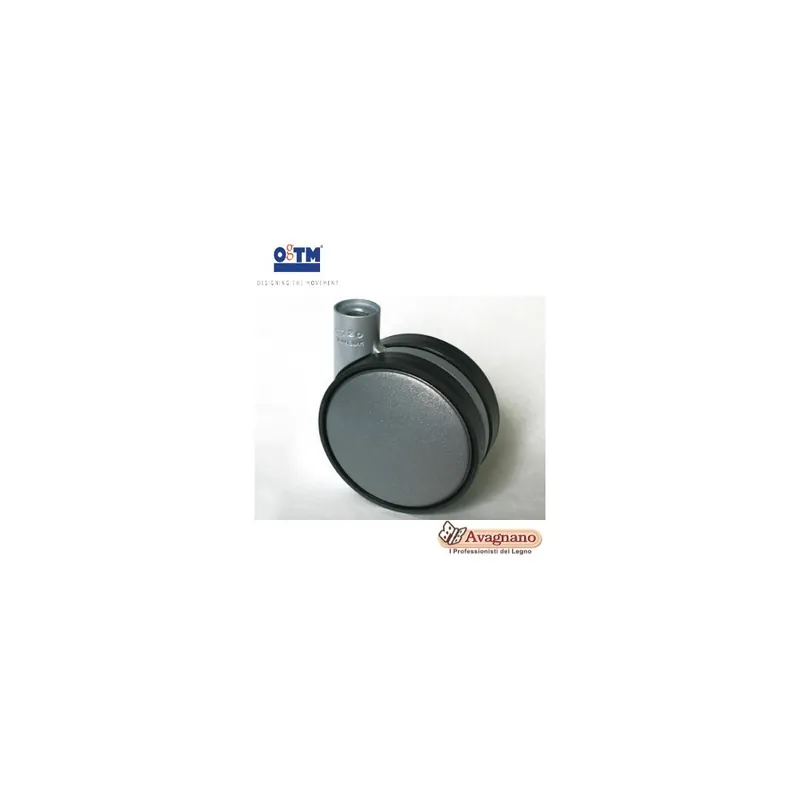 RUOTA SKY 2 CON PIASTRA GIREVOLE D.80, DISKY2-1111/79 - OGTM Snelle Levering