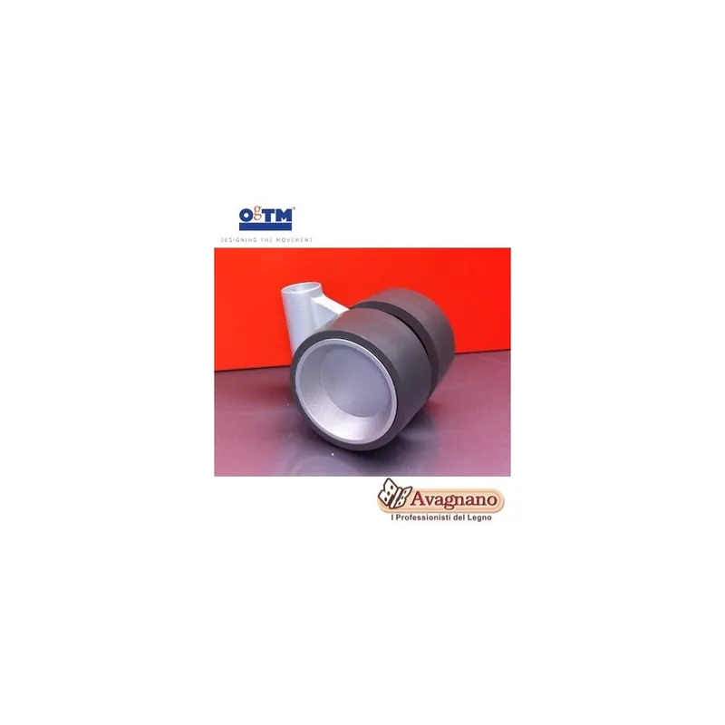 Lage Kosten RUOTA FORMULA 60 CON PIASTRA GIREVOLE D.60 GRIGIO - OGTM