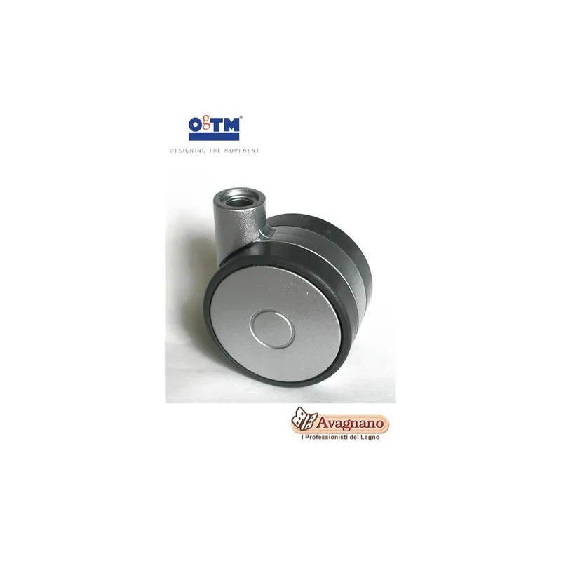 Exclusieve Aanbieding RUOTA SPEEDY CON PIASTRA GIREVOLE D.60 GRIGIO - OGTM